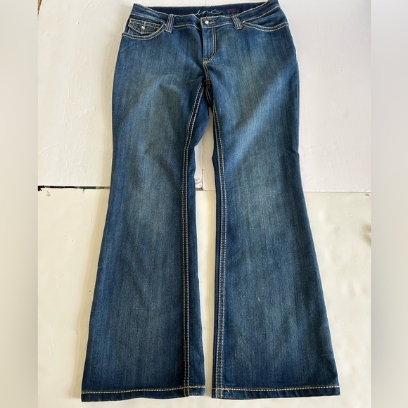 INC Denim Curvy Fit Boot Leg 12 - Picture 2 of 10